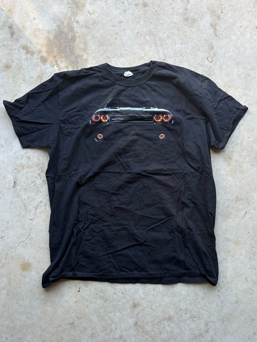 Black Dodge Challenger T-shirt